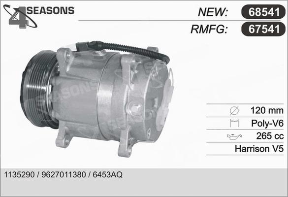 AHE 67541 - Compressore, Climatizzatore autozon.pro