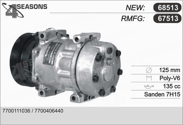 AHE 67513 - Compressore, Climatizzatore autozon.pro