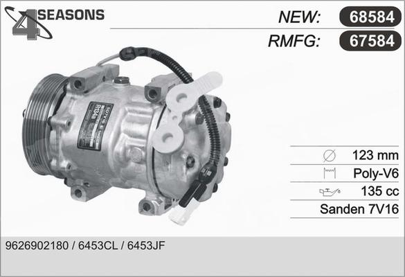 AHE 67584 - Compressore, Climatizzatore autozon.pro