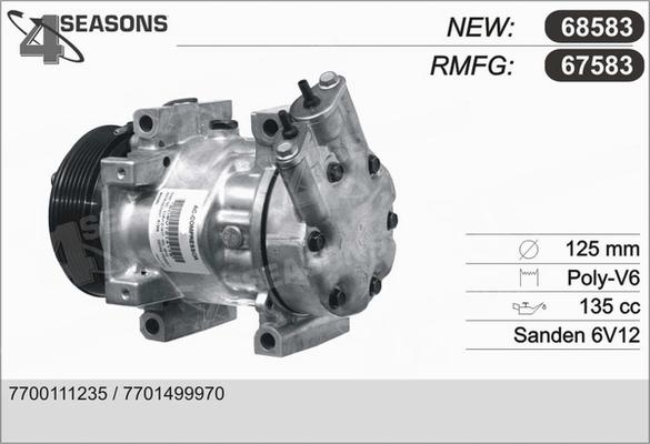 AHE 67583 - Compressore, Climatizzatore autozon.pro