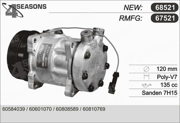 AHE 67521 - Compressore, Climatizzatore autozon.pro