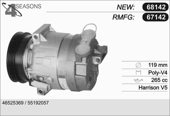 AHE 67142 - Compressore, Climatizzatore autozon.pro