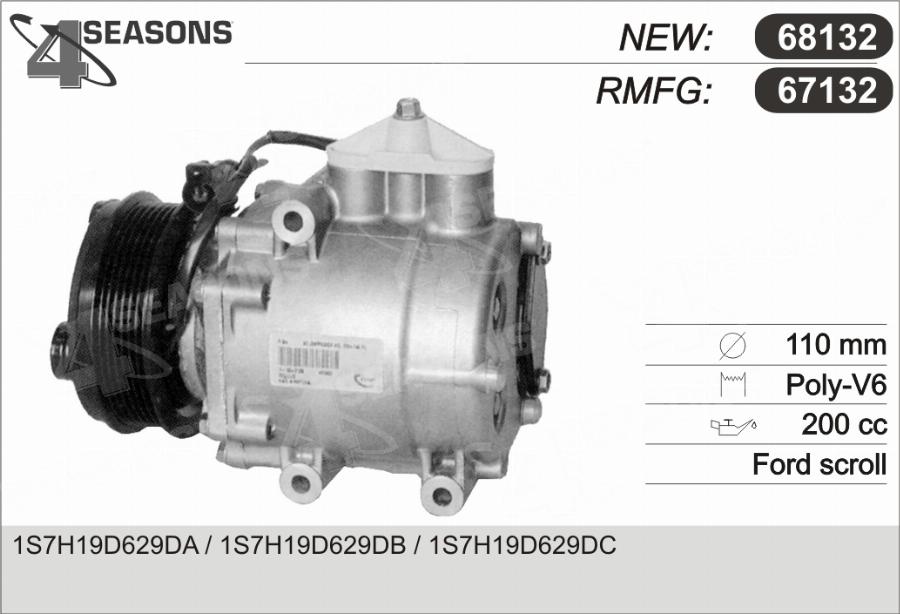 AHE 67132 - Compressore, Climatizzatore autozon.pro