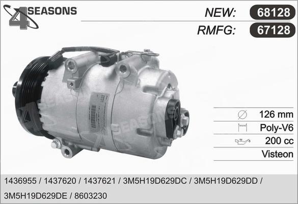 AHE 67128 - Compressore, Climatizzatore autozon.pro