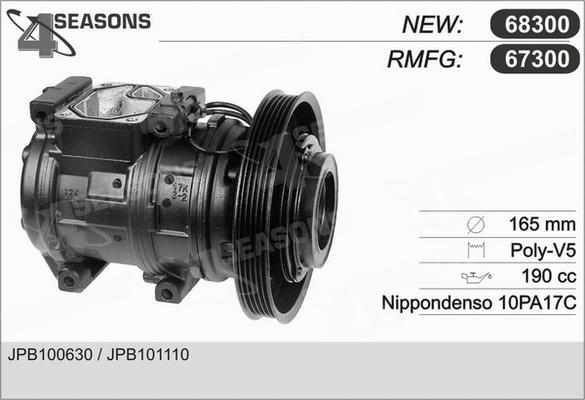 AHE 67300 - Compressore, Climatizzatore autozon.pro