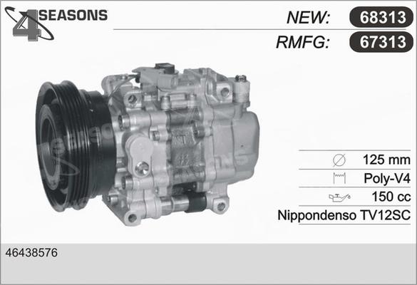 AHE 67313 - Compressore, Climatizzatore autozon.pro