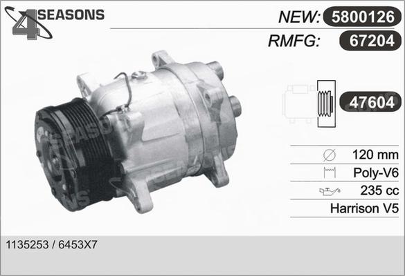 AHE 67204 - Compressore, Climatizzatore autozon.pro