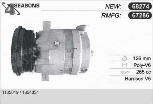 AHE 67286 - Compressore, Climatizzatore autozon.pro