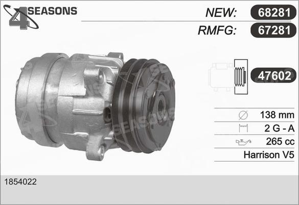 AHE 67281 - Compressore, Climatizzatore autozon.pro