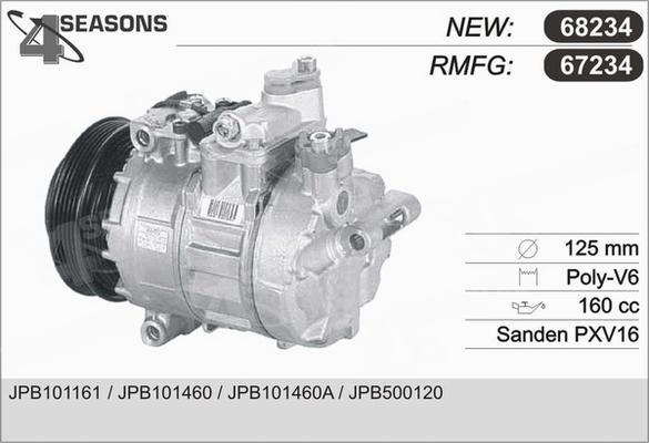 AHE 67234 - Compressore, Climatizzatore autozon.pro