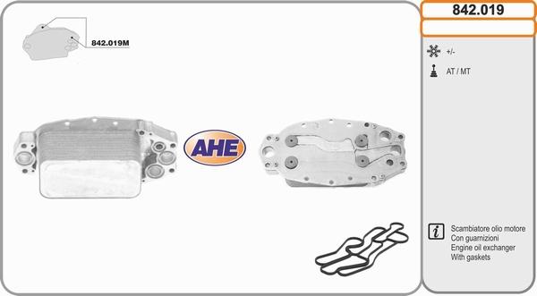 AHE 842.019 - Radiatore olio, Olio motore autozon.pro