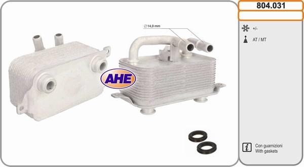 AHE 804.031 - Radiatore olio, Olio motore autozon.pro