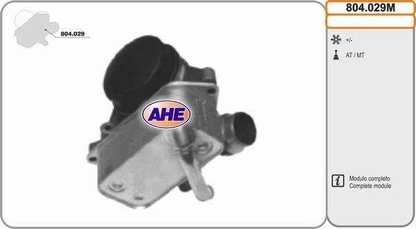 AHE 804.029M - Radiatore olio, Olio motore autozon.pro