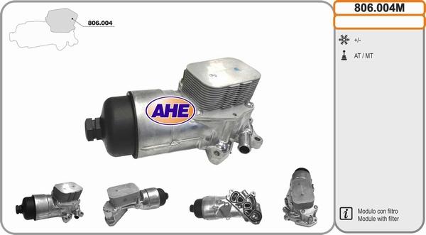 AHE 806.004M - Radiatore olio, Olio motore autozon.pro