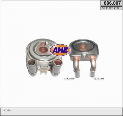 AHE 806.007 - Radiatore olio, Olio motore autozon.pro