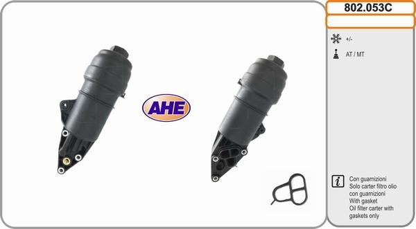 AHE 802.053C - Radiatore olio, Olio motore autozon.pro