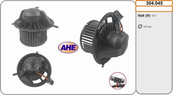 AHE 304.045 - Ventilatore abitacolo autozon.pro