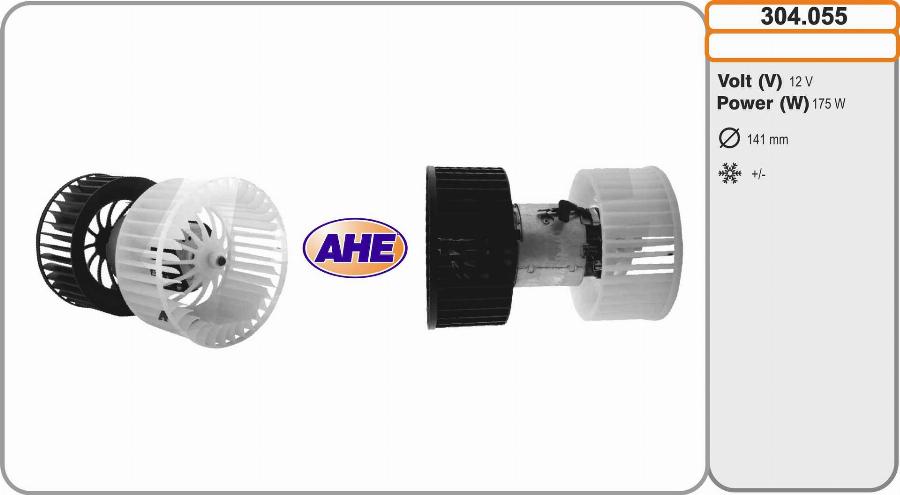 AHE 304.055 - Ventilatore abitacolo autozon.pro