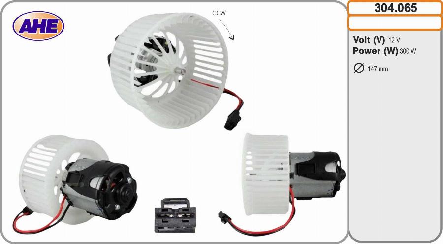 AHE 304.065 - Ventilatore abitacolo autozon.pro