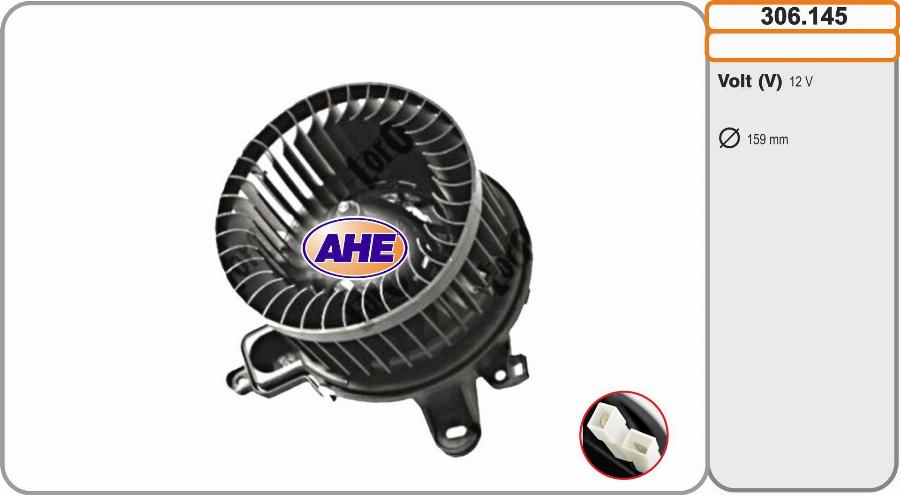 AHE 306.145 - Ventilatore abitacolo autozon.pro