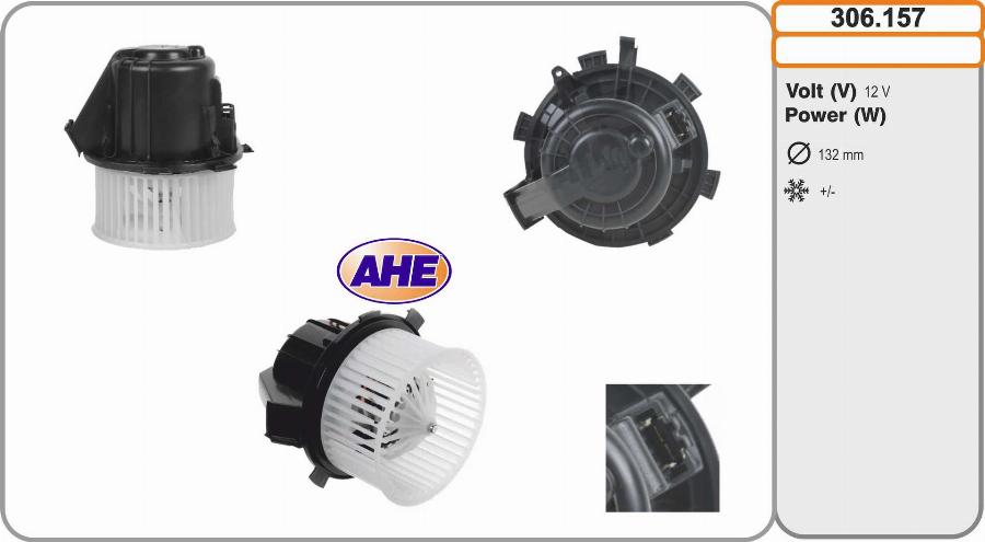 AHE 306.157 - Ventilatore abitacolo autozon.pro