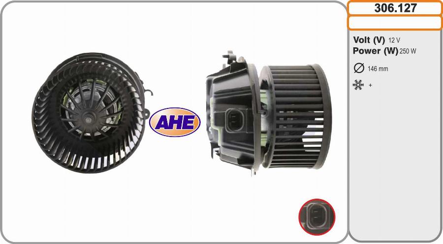 AHE 306.127 - Ventilatore abitacolo autozon.pro