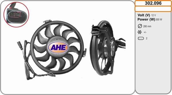 AHE 302.096 - Ventola, Raffreddamento motore autozon.pro