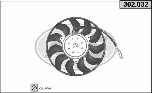 AHE 302.032 - Ventola, Raffreddamento motore autozon.pro