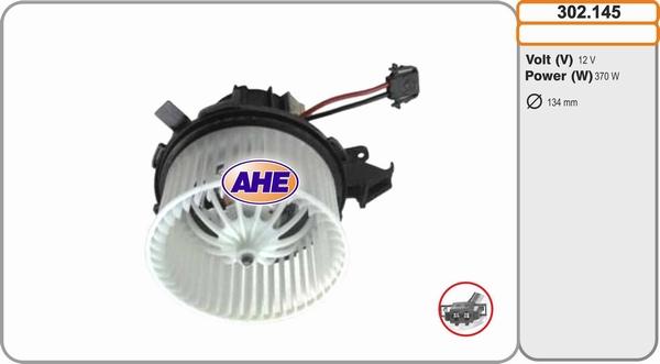 AHE 302.145 - Ventilatore abitacolo autozon.pro