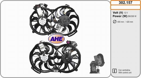 AHE 302.157 - Ventola, Raffreddamento motore autozon.pro