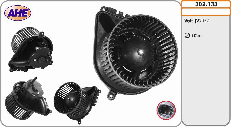 AHE 302.133 - Ventilatore abitacolo autozon.pro