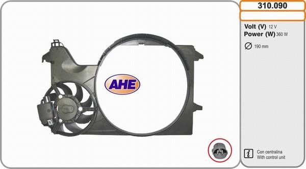 AHE 310.090 - Ventola, Raffreddamento motore autozon.pro