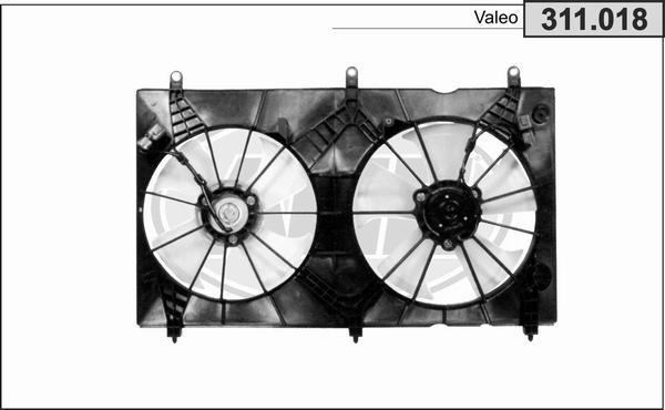 AHE 311.018 - Ventola, Raffreddamento motore autozon.pro