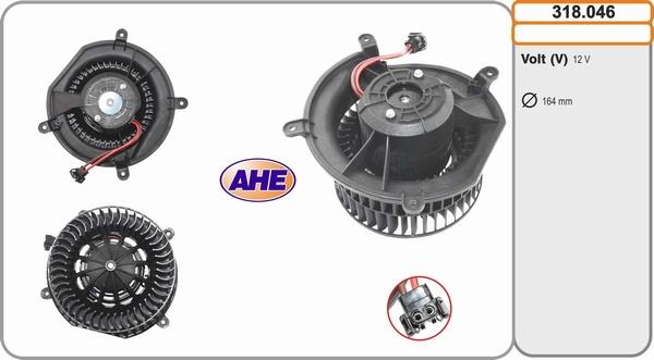 AHE 318.046 - Ventilatore abitacolo autozon.pro