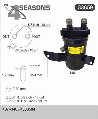 AHE 33659 - Essiccatore, Climatizzatore autozon.pro