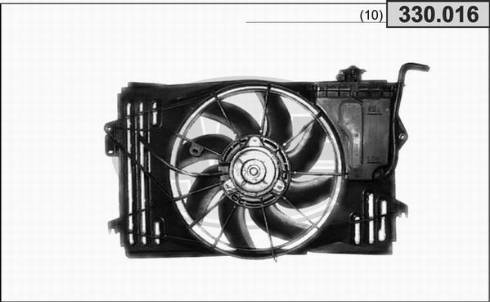 AHE 330.016 - Ventola, Raffreddamento motore autozon.pro