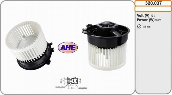 AHE 320.037 - Ventilatore abitacolo autozon.pro