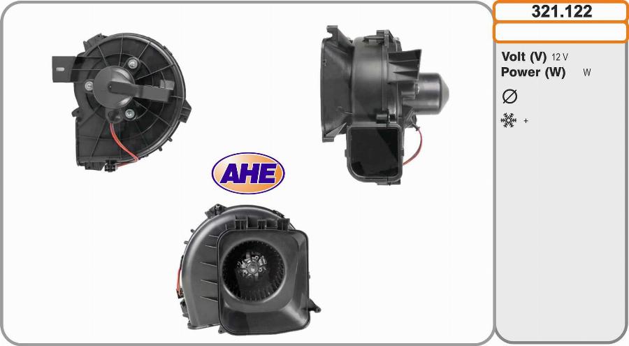 AHE 321.122 - Ventilatore abitacolo autozon.pro