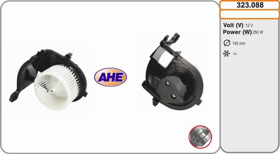 AHE 323.088 - Ventilatore abitacolo autozon.pro