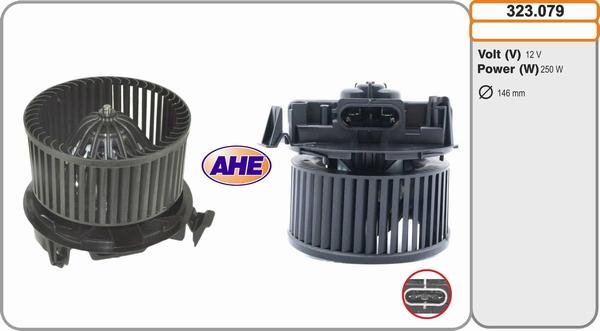 AHE 323.079 - Ventilatore abitacolo autozon.pro