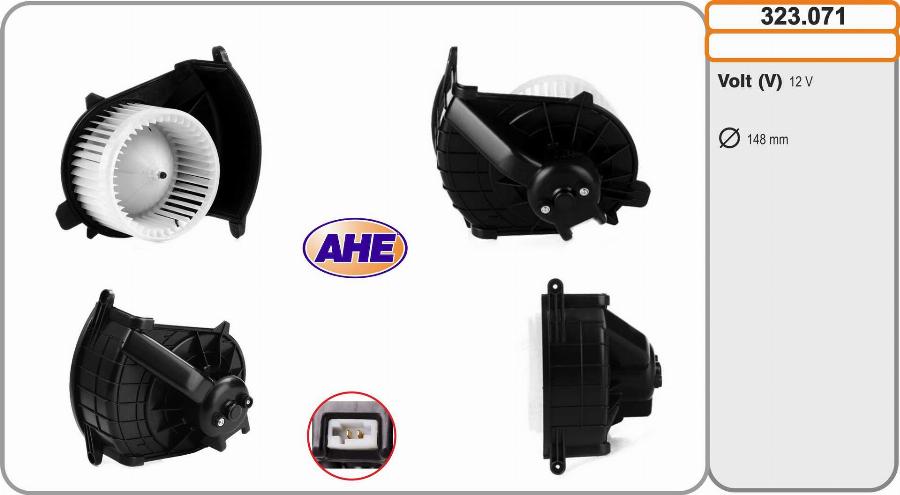 AHE 323.071 - Ventilatore abitacolo autozon.pro