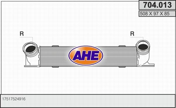 AHE 704.013 - Intercooler autozon.pro