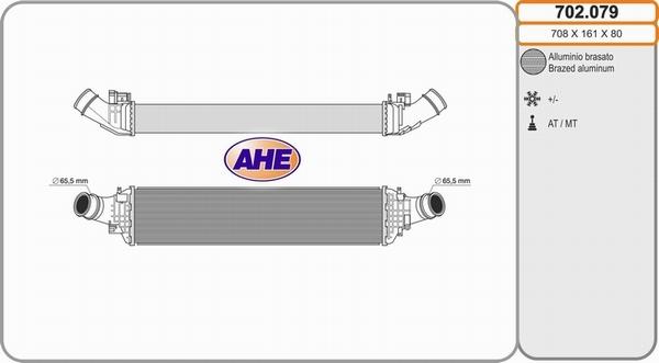 AHE 702.079 - Intercooler autozon.pro