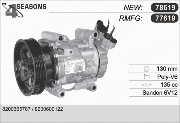 AHE 77619 - Compressore, Climatizzatore autozon.pro