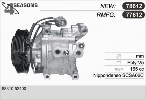 AHE 77612 - Compressore, Climatizzatore autozon.pro