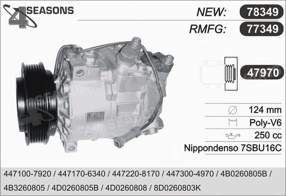 AHE 77349 - Compressore, Climatizzatore autozon.pro