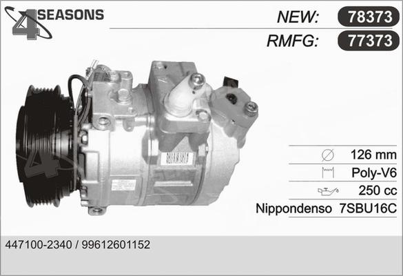 AHE 77373 - Compressore, Climatizzatore autozon.pro