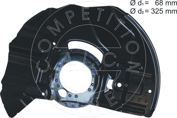 AIC 56409 - Lamiera paraspruzzi, Disco freno autozon.pro