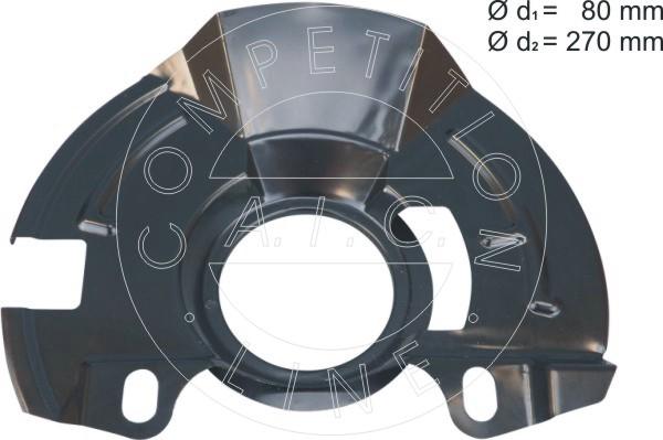 AIC 58264 - Lamiera paraspruzzi, Disco freno autozon.pro