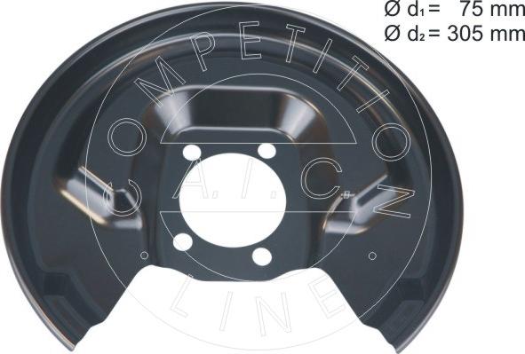 AIC 58263 - Lamiera paraspruzzi, Disco freno autozon.pro